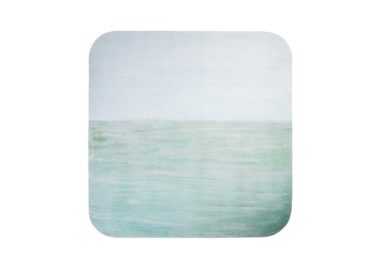 朝の海を描いた絵画作品