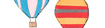 十勝地方の情報を発信するウェブメディア「トカチナベ」の気球のイラスト